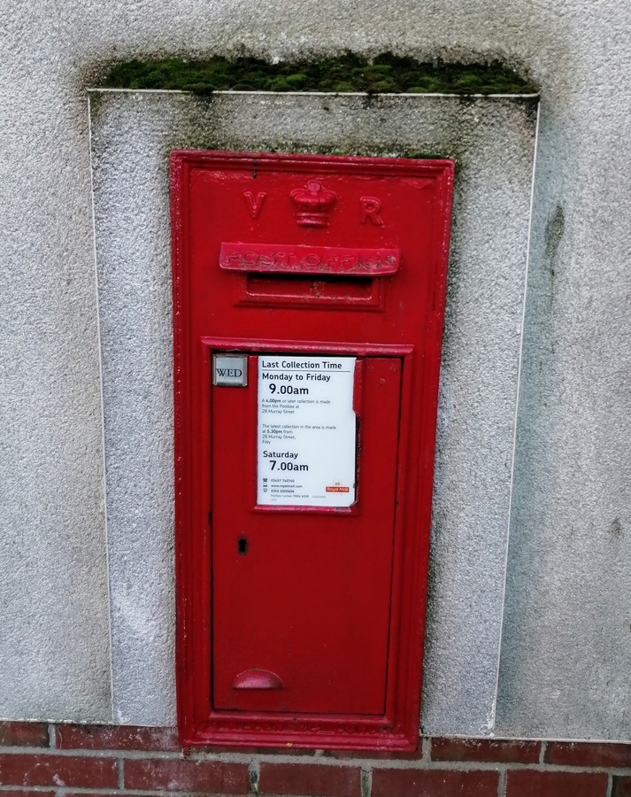Queen Street Victorian Postbox